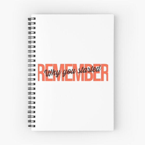 Item preview, Remember Why You Started designed and sold by LKDesigns24.