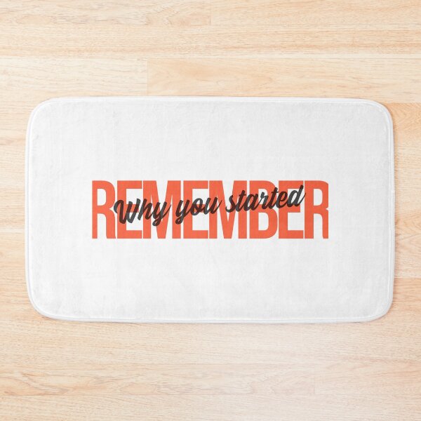 Item preview, Remember Why You Started designed and sold by LKDesigns24.
