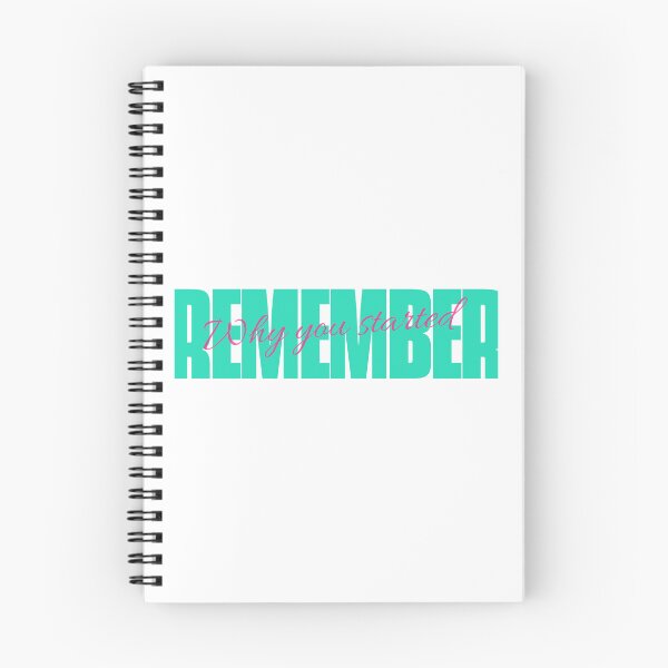 Item preview, Remember Why You Started designed and sold by LKDesigns24.