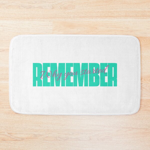 Item preview, Remember Why You Started designed and sold by LKDesigns24.