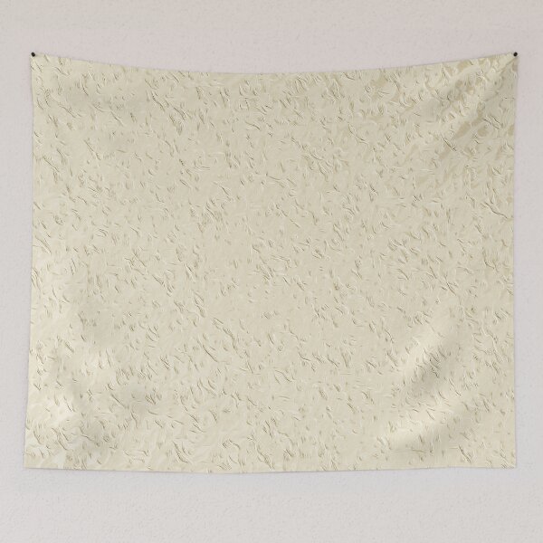 Item preview, Ivory Botanical Jacquard Plate designed and sold by fatenanwar.