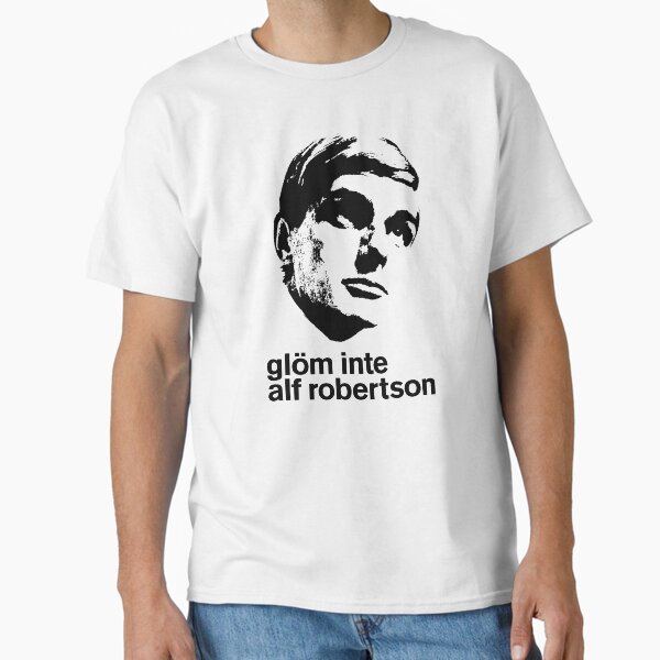 Item preview, ALF ROBERTSON SWEDISH COUNTRY SUPER COOL T-SHIRT designed and sold by Honky Tonk Print Shop.