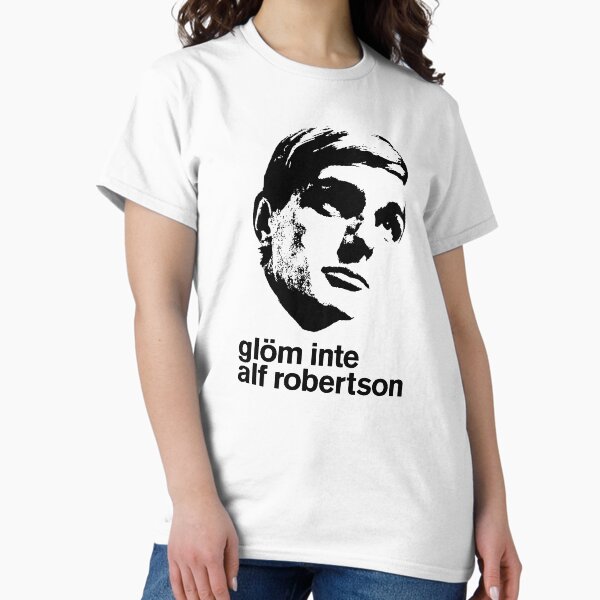 Item preview, ALF ROBERTSON SWEDISH COUNTRY SUPER COOL T-SHIRT designed and sold by Honky Tonk Print Shop.