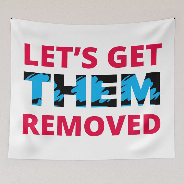 Item preview, NDVH Let's Get Them Removed designed and sold by Nik’s T-Shirts.