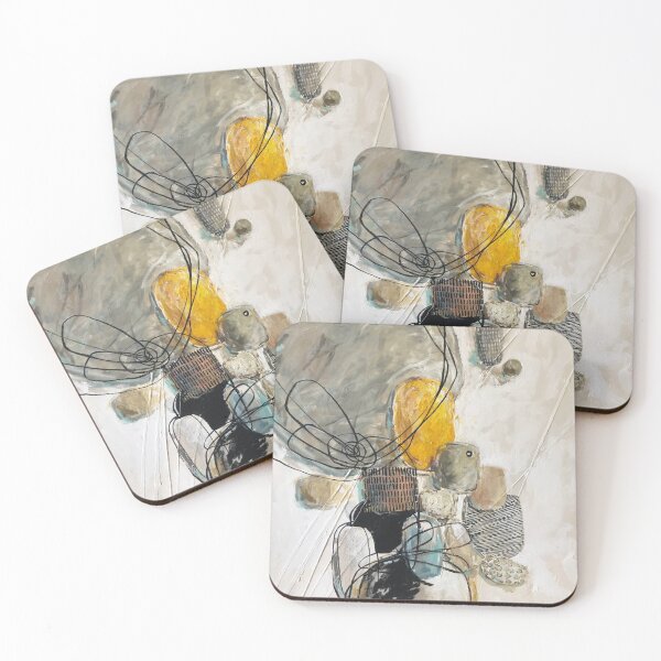 Item preview, abstracto gris blanco designed and sold by FainFun.