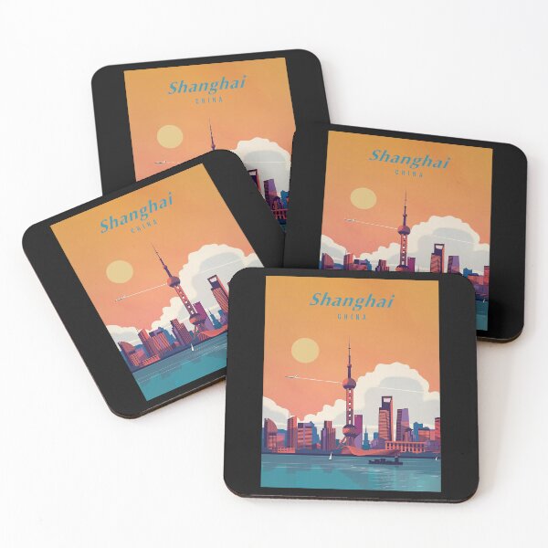 Item preview, Shanghai Cityscape Skyline China Travel designed and sold by uskorb00.