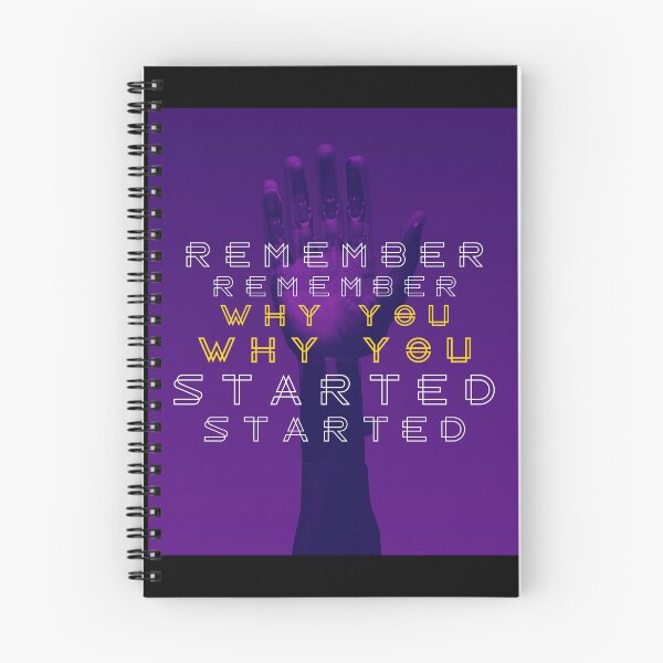 Item preview, Remember Why You Started designed and sold by LKDesigns24.