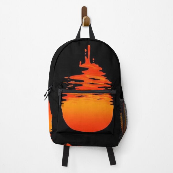 Item preview, Orange Moon Liquid Art designed and sold by adoredigitals.