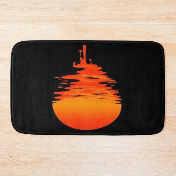 Item preview, Orange Moon Liquid Art designed and sold by adoredigitals.
