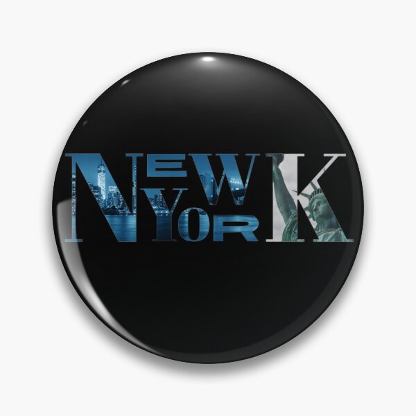 Item preview, New York Photographic Skyline and Statue Of Liberty within Text  designed and sold by BearCaveDesigns.
