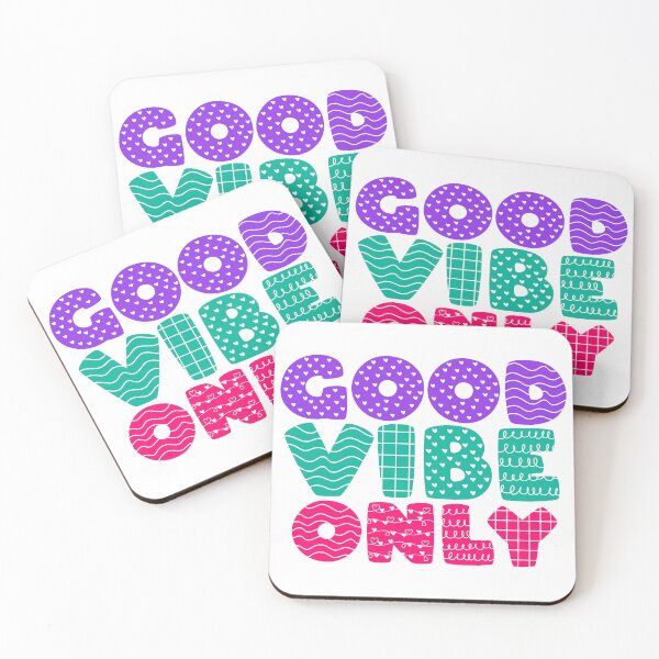 Item preview, Good vibe only positive saying designed and sold by Emotionville.
