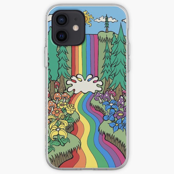 Rainbow Waterfall iPhone Soft Case