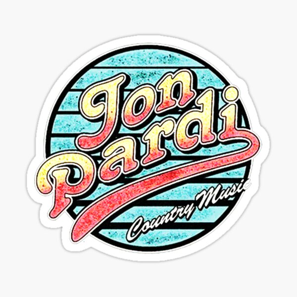 Jon Pardi  Sticker for Sale by sboyer24