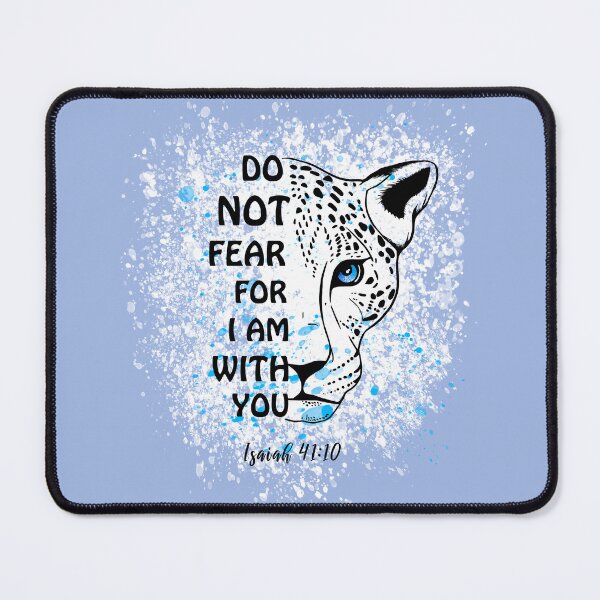 Item preview, Religious motifs snow leopard designed and sold by Fran Fryberg.