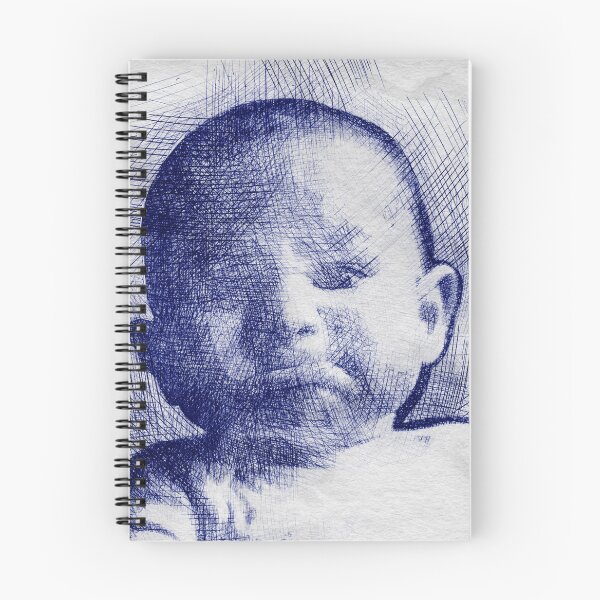Item preview, funny child making face sketch portrait t-shirt | funny child t-shirt  designed and sold by KARTICK DUTTA.