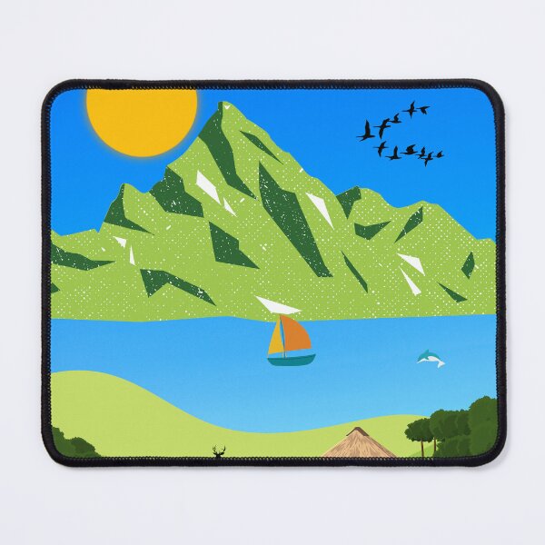 Item preview, Natural Tapestry: Capturing the Serenity of the Sea, Landscape, Mountains, and Wildlife designed and sold by Abaseen.