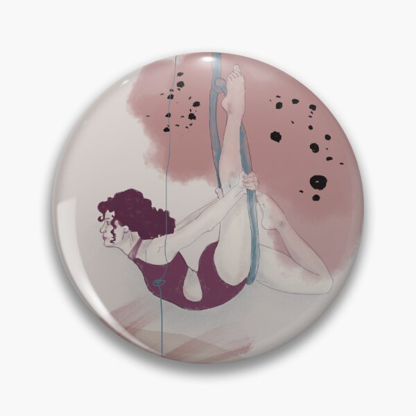 Item preview, Aerial Hoop Curly Girl in Autumn designed and sold by Aurora Gritti.