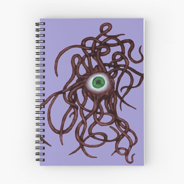 Item preview, Single-Eyed Weird Cephalopoda With Numerous Tentacles Red designed and sold by taiche.