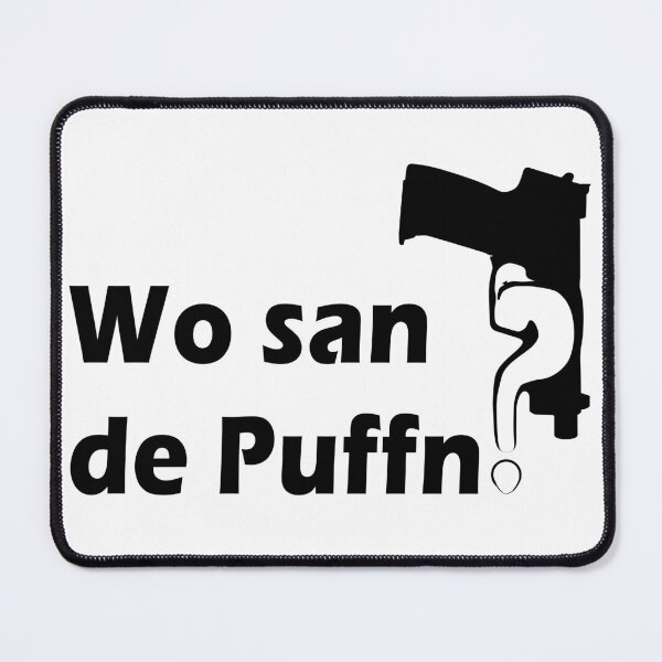 Item preview, Wo san de Puffn? Black designed and sold by ScaarAT.