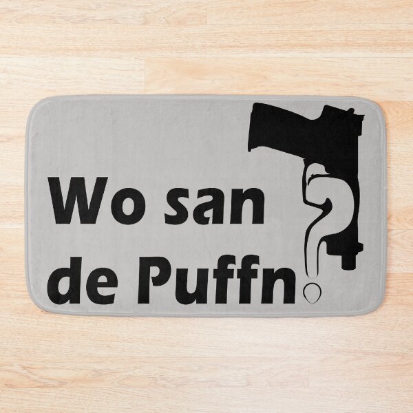 Item preview, Wo san de Puffn? Black designed and sold by ScaarAT.