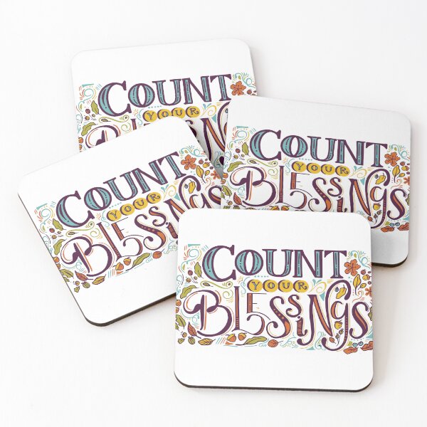 Item preview, Thanksgiving Day and family time, Count your Blessings designed and sold by HarriPaloma.