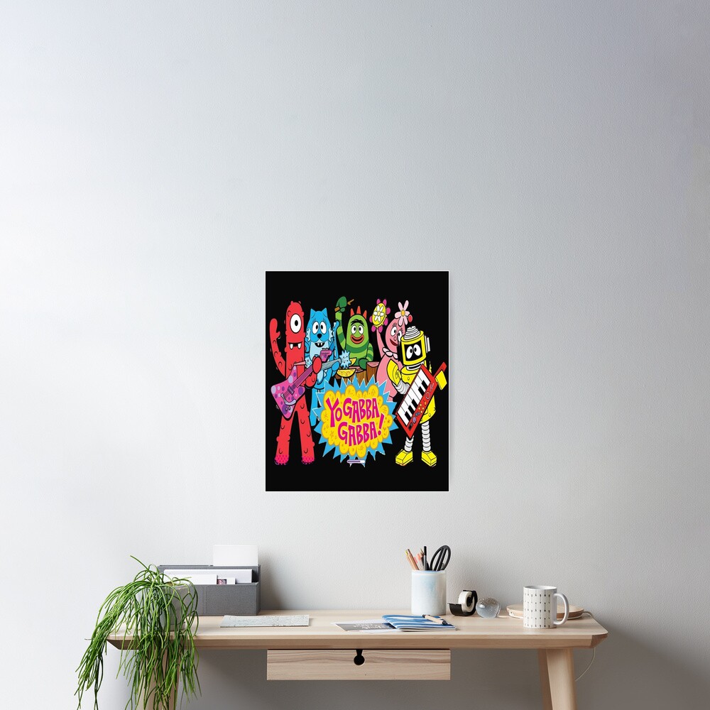 Yo Gabba Gabba Character Poster For Sale By Reo12 Redbubble