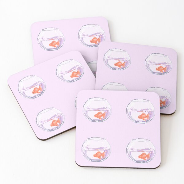 Item preview, Pixel Fish Bowl designed and sold by pixel-chick.