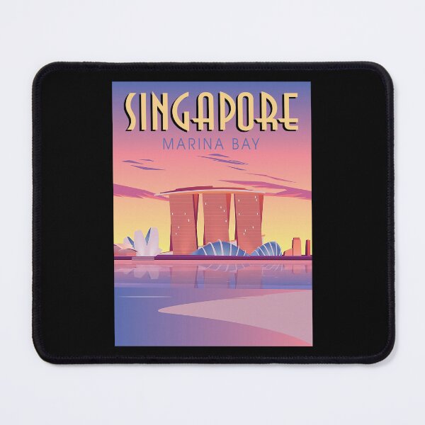 Item preview, Singapore Marina Bay Abstract Travel designed and sold by uskorb00.