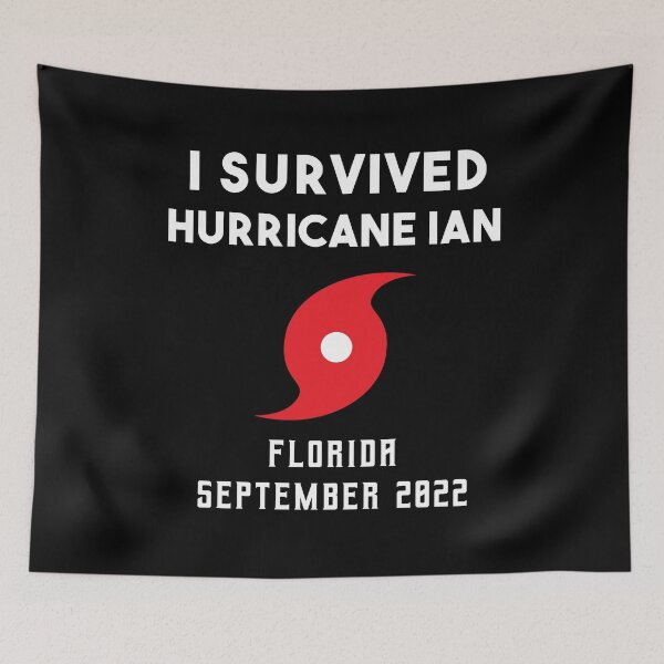 Item preview, I Survived Hurricane Ian Florida September 2022 designed and sold by Luxury-Outfits.