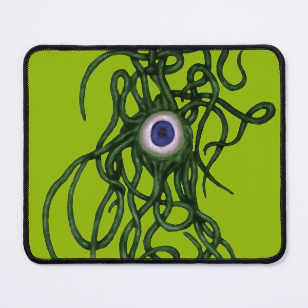 Item preview, Single-Eyed Weird Cephalopoda With Numerous Tentacles Green designed and sold by taiche.