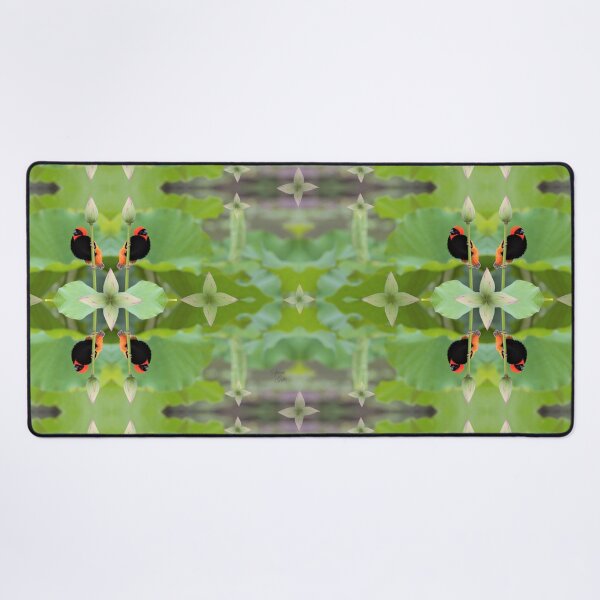 Item preview, Green Lily Pad Red Bishop Guards B designed and sold by SpiritGifts.