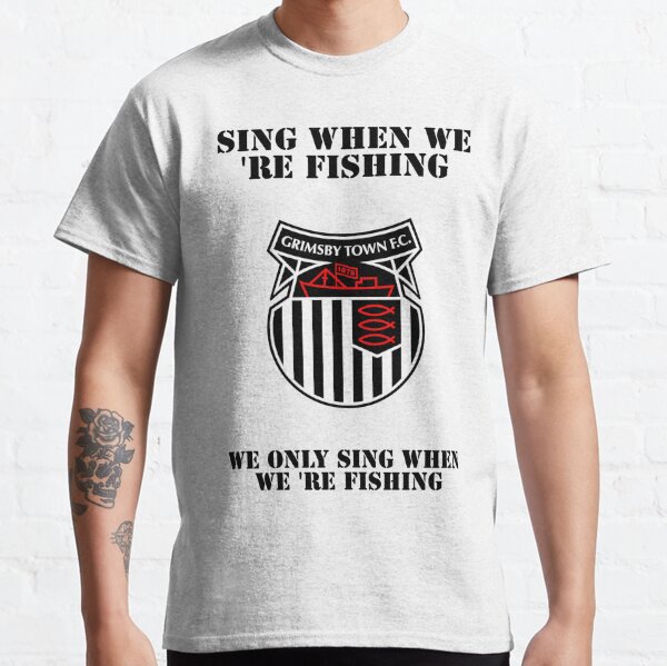 Sing When We're Fishing (Grimsby Town) Hooded Sweatshirt - Mens