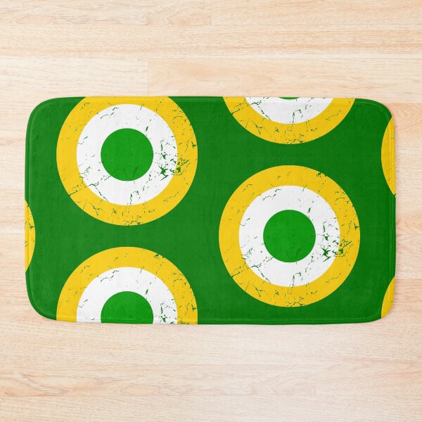 Item preview, Vintage Gold, White and Green Roundel (Opt.2/2) designed and sold by Irish-Nostalgia.