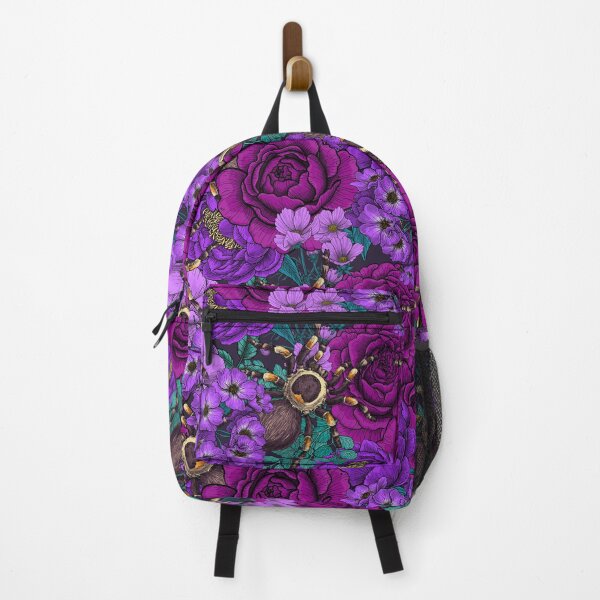 Item preview, Tarantula garden in purple and blue designed and sold by Katerina Mitkova Kirilova.