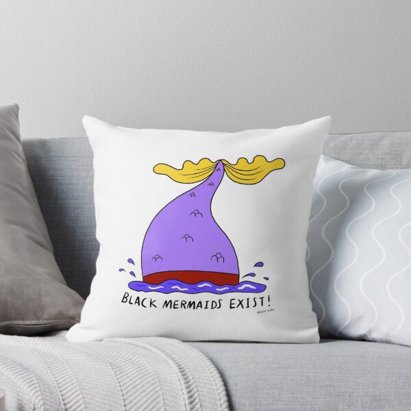 Item preview, Black mermaids exist designed and sold by Meriodoc.