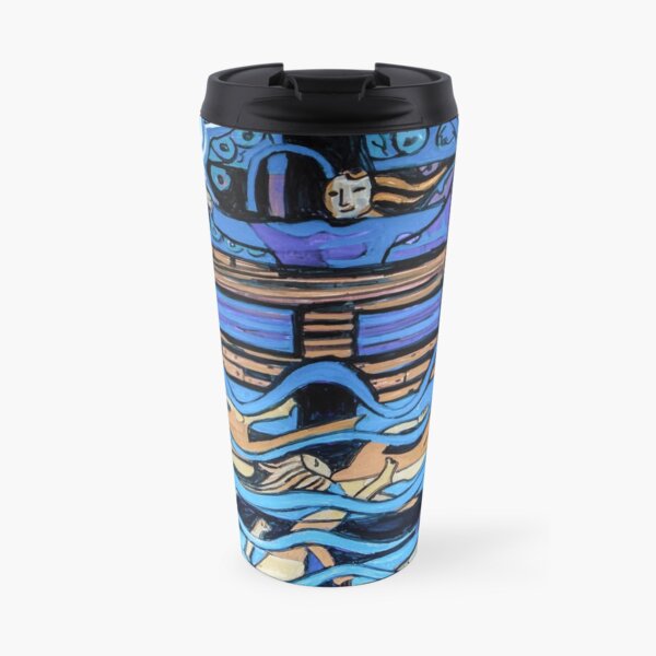 Hexagram 29: Kǎn (Abyss) Travel Mug