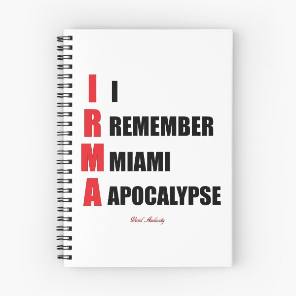 Item preview, IRMA- I REMEMBER MIAMI APOCALYPSE designed and sold by VividAudacity.
