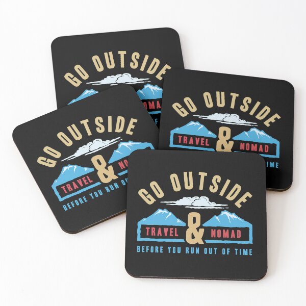 Item preview, Go Outside Travel Nomad, Travel Themed Design designed and sold by Sunnyhova.