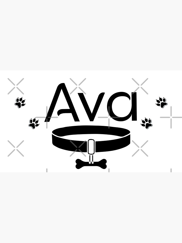 "AVA Pet's Name My girl dog name is AVA AVA dog's Name" Bucket Hat for Sale by 9ACHAT6