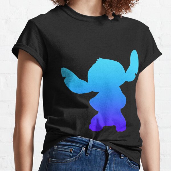 Ombre Stitch Camiseta clásica