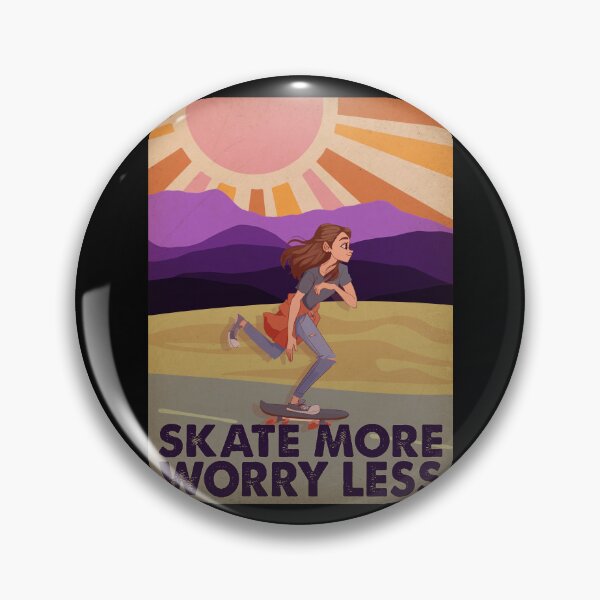 Item preview, Skate More Worry Less designed and sold by livasyczosek3.