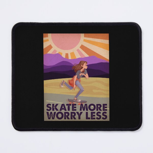 Item preview, Skate More Worry Less designed and sold by livasyczosek3.