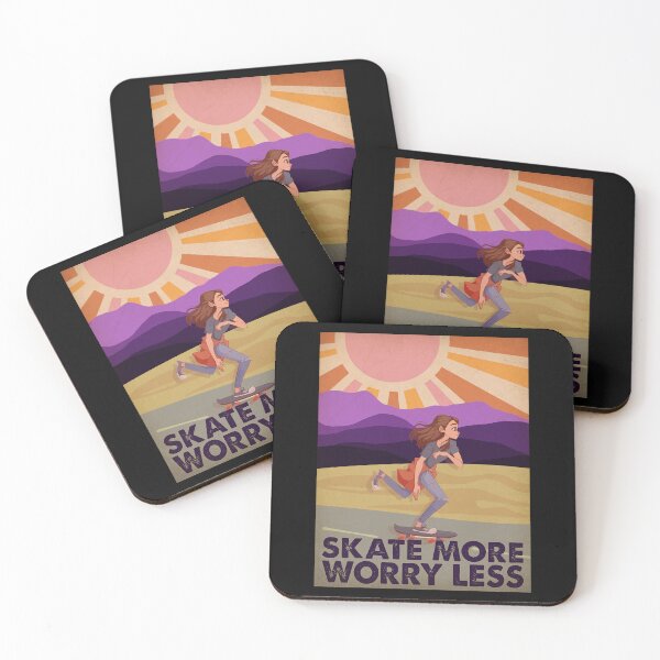 Item preview, Skate More Worry Less designed and sold by livasyczosek3.