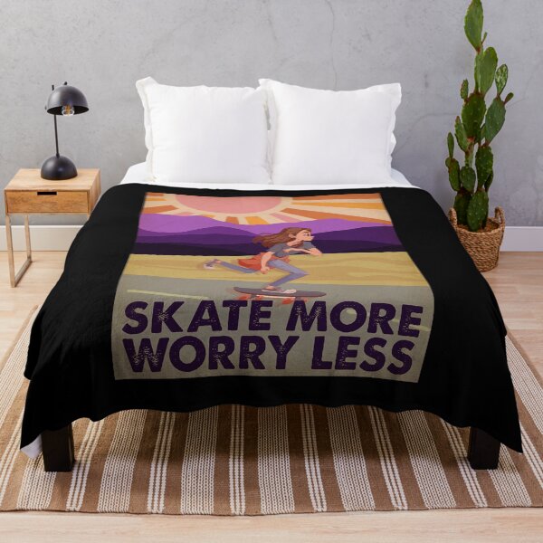 Item preview, Skate More Worry Less designed and sold by livasyczosek3.