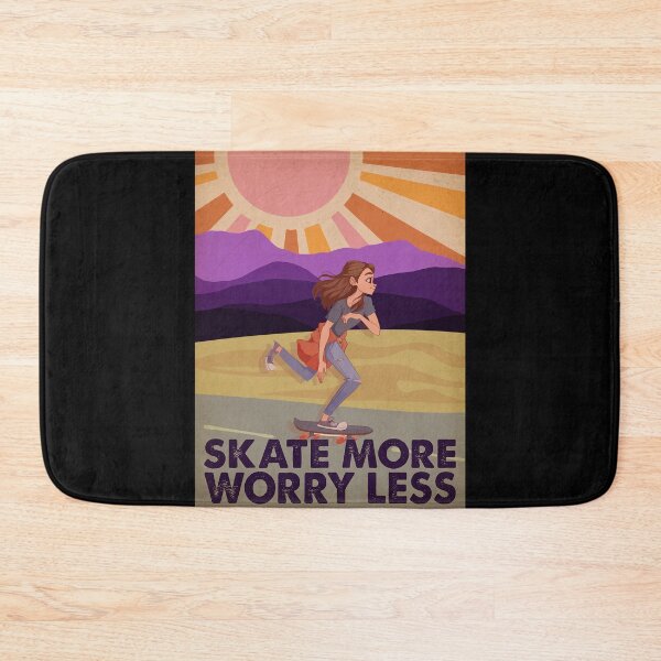 Item preview, Skate More Worry Less designed and sold by livasyczosek3.