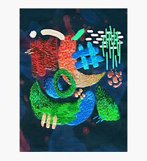 abstract embroidery Photographic Print