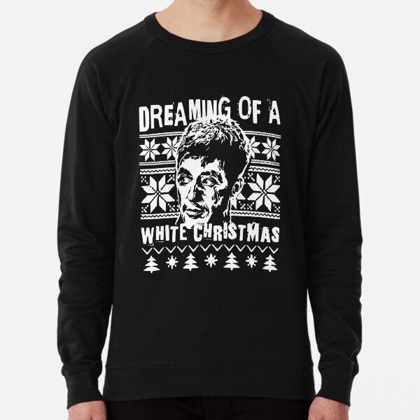 Scarface Christmas Sweater print Lightweight Sweatshirt for Sale by mrilladesigns