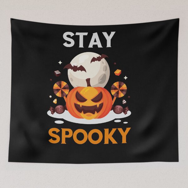 Item preview, Stay Spooky bumpy pumpkin designed and sold by Lakki-s.