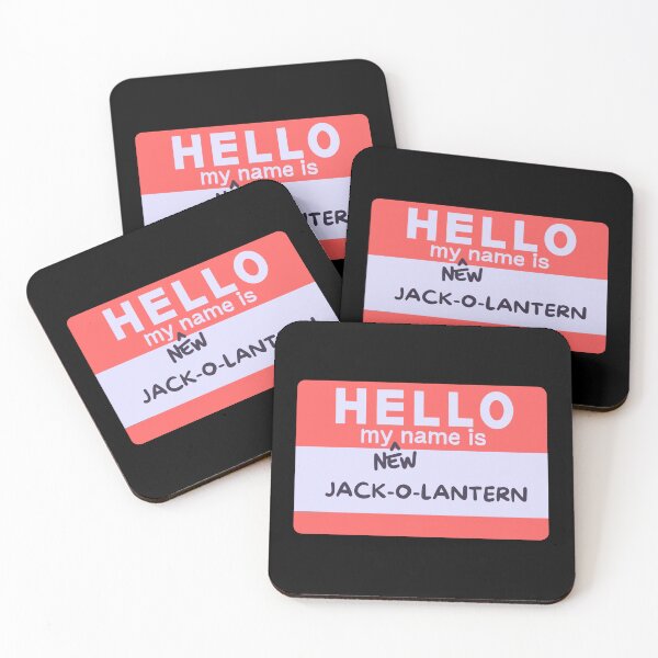 Item preview, Hello My New Name is Jack o lantern designed and sold by Pixelish.