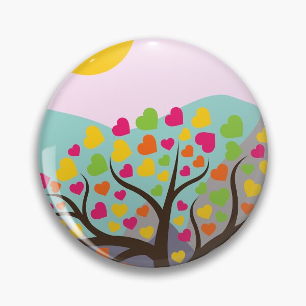 Item preview, Abstract Landscape With a Heart designed and sold by Gaynor Burrows.
